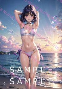 38セーラーサターン美少女戦士セーラームーン アニメ A4 ポスター 014EF