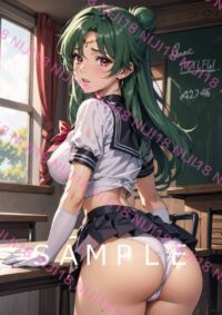 25セーラープルート美少女戦士セーラームーン アニメ A4 ポスター 014EH
