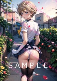 37セーラーウラヌス　美少女戦士セーラームーン アニメ A4 ポスター 014F0