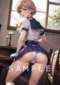 41セーラーウラヌス　美少女戦士セーラームーン アニメ A4 ポスター 014F7