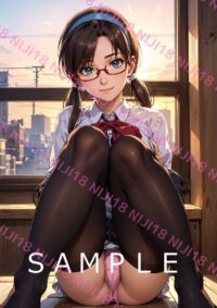 74　真希波・マリ・イラストリアス エヴァンゲリオン A4 ポスター014G8