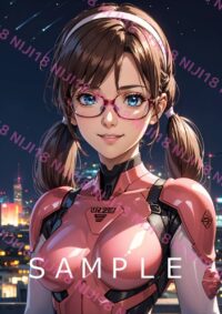 49　真希波・マリ・イラストリアス エヴァンゲリオン A4 ポスター014H1