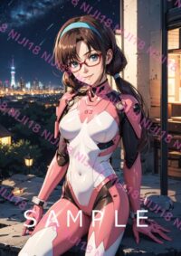 42　真希波・マリ・イラストリアス エヴァンゲリオン A4 ポスター014T8