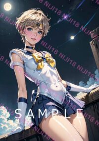 38セーラーウラヌス　美少女戦士セーラームーン アニメ A4 ポスター 014TM