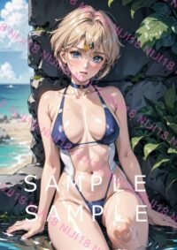 26セーラーウラヌス　美少女戦士セーラームーン アニメ A4 ポスター 014TT