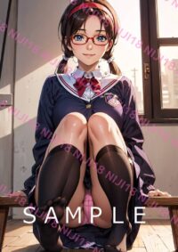 76　真希波・マリ・イラストリアス エヴァンゲリオン A4 ポスター014WE