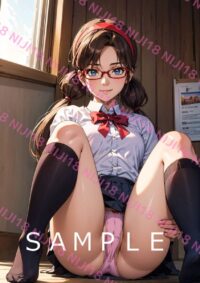 78　真希波・マリ・イラストリアス エヴァンゲリオン A4 ポスター014WF
