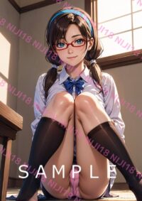 77　真希波・マリ・イラストリアス エヴァンゲリオン A4 ポスター014WG
