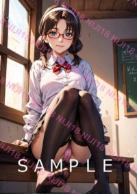 75　真希波・マリ・イラストリアス エヴァンゲリオン A4 ポスター014WH