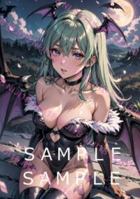 29モリガン・アーンスランド　ヴァンパイア　アニメ A4 ポスター 01599
