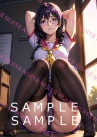 70　化物語 羽川翼 アニメ A4 ポスター 0159S