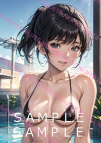 9 アマガミ　A4サイズ ポスター 015BX