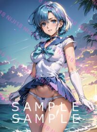 181セーラーマーキュリー　美少女戦士セーラームーン 015D6