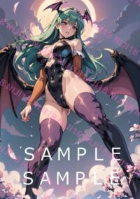 27モリガン・アーンスランド　ヴァンパイア　アニメ A4 ポスター 015DH