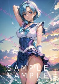 209セーラーマーキュリー　美少女戦士セーラームーン 015EB