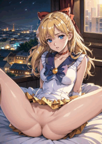 16セーラーヴィーナス　美少女戦士セーラームーンアニメ A4 ポスター 01A15