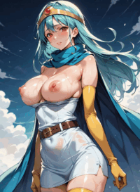 108　女賢者　女賢者　ドラクエ　ドラゴンクエスト　アニメ A4 ポスター 01A4P