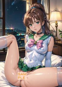 34セーラージュピター 美少女戦士セーラームーンアニメ A4 ポスター 01A5R
