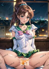 22セーラージュピター 美少女戦士セーラームーンアニメ A4 ポスター 01A96