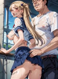40絶対純白 魔法少女　佐々木　琴音　 A4 ポスター 01ABR