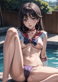 444セーラーマーズ　美少女戦士セーラームーンアニメ A4 ポスター 01AJW