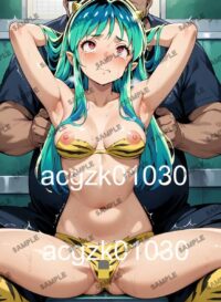 47　うる星やつら ラム　A4 アート ポスター イラスト 01AMT