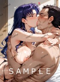 171葛城ミサト　新世紀エヴァンゲリオン A4 ポスター 01AOG