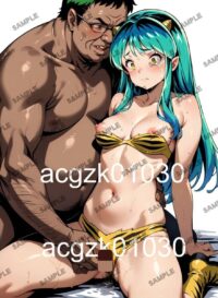 18　うる星やつら ラム　A4 アート ポスター イラスト 01AQL
