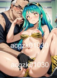 15　うる星やつら ラム　A4 アート ポスター イラスト 01AQO