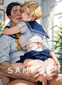 203　真希波マリ　イラストリアス 新世紀エヴァンゲリオン A4 ポスター 01AUN