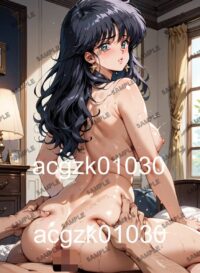301天津亜衣 淫獣聖戦　A4 オリジナル アート ポスター イラスト 01BWI