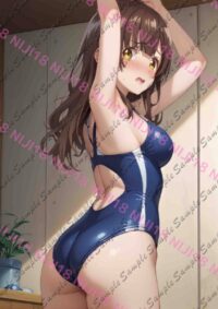 髭を剃るそして女子高生を拾う 荻原紗優 E0917 030Z6
