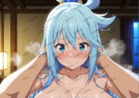 【一点物】 この素晴らしい世界に祝福を！ アクア アクア風 A4サイズ ポスター 高精細ポスター イラスト 同人75AVS