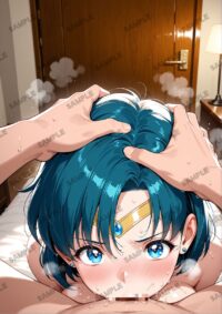 セーラームーン セーラーマーキュリー 水野亜美 A4サイズ ポスター 高精細ポスター イラスト 同人 高品質 アニメ 78AFO
