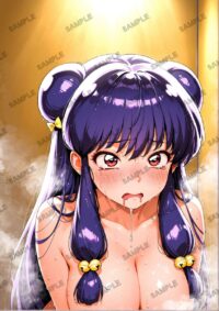 らんま1/2 シャンプー A4サイズ ポスター 高精細ポスター イラスト 同人 高品質 アニメ 79A1F