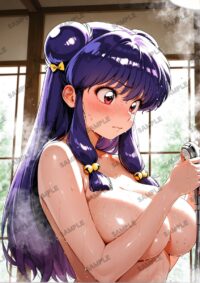 らんま1/2 シャンプー A4サイズ ポスター 高精細ポスター イラスト 同人 高品質 アニメ 79A33
