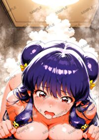 らんま1/2 シャンプー A4サイズ ポスター 高精細ポスター イラスト 同人 高品質 アニメ 79A43