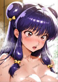 らんま1/2 シャンプー A4サイズ ポスター 高精細ポスター イラスト 同人 高品質 アニメ 79A5A