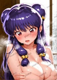 らんま1/2 シャンプー A4サイズ ポスター 高精細ポスター イラスト 同人 高品質 アニメ 79A6I