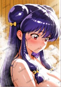 らんま1/2 シャンプー A4サイズ ポスター 高精細ポスター イラスト 同人 高品質 アニメ 79A9Z