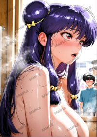 らんま1/2 シャンプー A4サイズ ポスター 高精細ポスター イラスト 同人 高品質 アニメ 79AA0