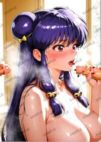 らんま1/2 シャンプー A4サイズ ポスター 高精細ポスター イラスト 同人 高品質 アニメ 79ABJ