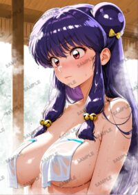 らんま1/2 シャンプー A4サイズ ポスター 高精細ポスター イラスト 同人 高品質 アニメ 79ADY
