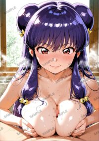 らんま1/2 シャンプー A4サイズ ポスター 高精細ポスター イラスト 同人 高品質 アニメ 79AHI