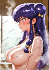 らんま1/2 シャンプー A4サイズ ポスター 高精細ポスター イラスト 同人 高品質 アニメ 79AJ7