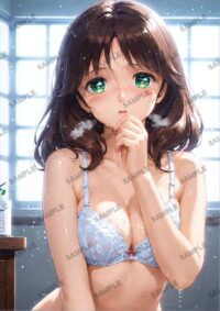 くりいむレモン野々村亜美 A4サイズ ポスター 高精細ポスター イラスト 同人 高品質 アニメ 80AAV