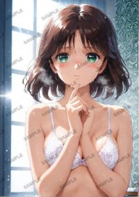 くりいむレモン野々村亜美 A4サイズ ポスター 高精細ポスター イラスト 同人 高品質 アニメ 80ABD