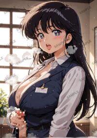きまぐれオレンジ☆ロード 鮎川まどか A4サイズ ポスター 高精細ポスター イラスト 同人 高品質 アニメ 81AD3