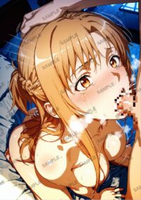 【一点物】  SAO ソードアート・オンライン 結城明日奈 アスナ アスナ風　A4サイズ ポスター 高精細ポスター イラスト 同人 高品質 アニメ 84A45