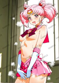 セーラームーン ちびうさ　美少女戦士セーラームーン　A4サイズ ポスター 高精細ポスター イラスト 同人 高品質 アニメ 86A5B